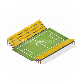 football field, field, sport, soccer, stadium