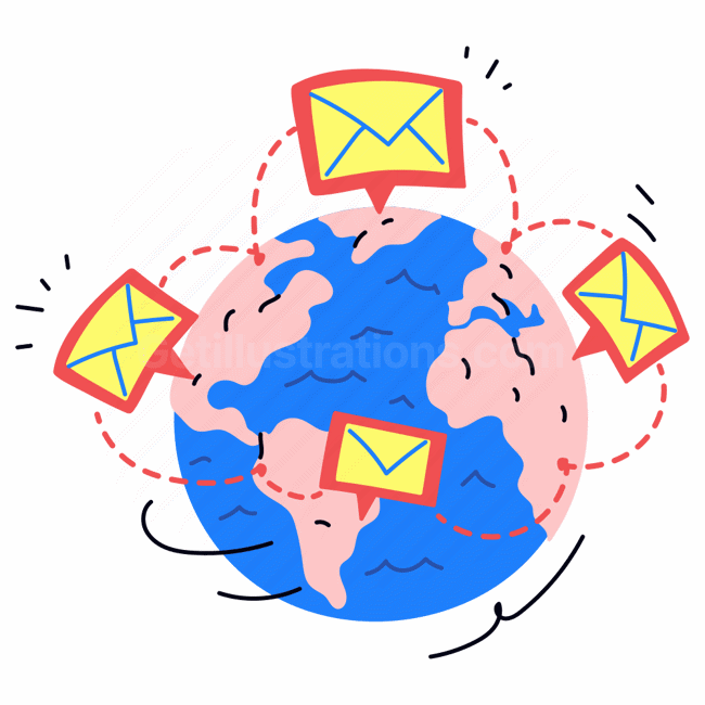 global communication, email, outreach, worldwide, connectivity