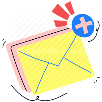 mail, envelope, message, communication, support, contact