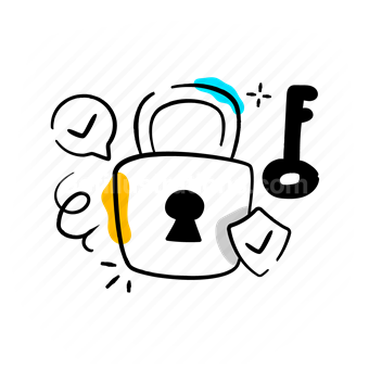protection, safety, privacy, padlock, lock, checkmark, confirm, shield