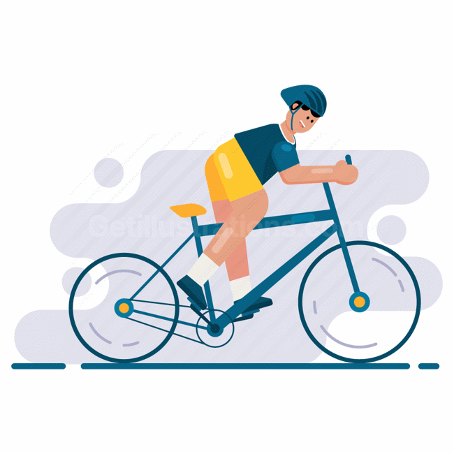 bike, bicycle, man, helmet, transport, transportation, race