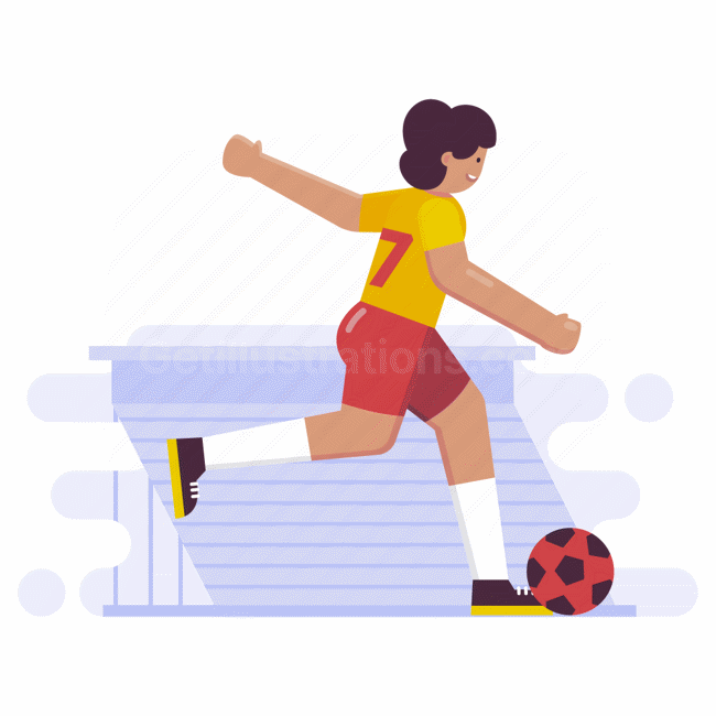 soccer, football, stadium, woman, play, game, sport