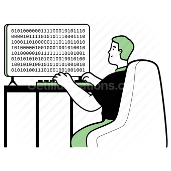 programming, code, binary, language, computer
