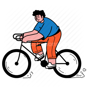 transport, travel, bike, bicycle, speed, man