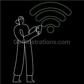 connection, wifi, wireless, internet, connect, smartphone, phone, mobile, people