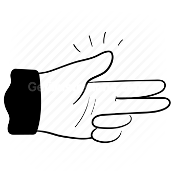 hand, gesture, fingers, hand gesture, motion, two, finger, point, pointing