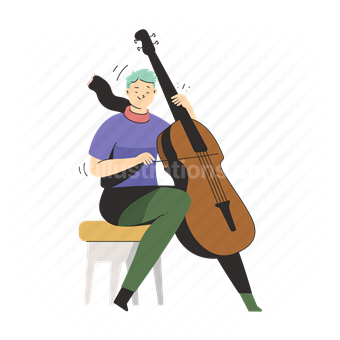 classical, cello, instrument, entertainment, woman, person, character, people