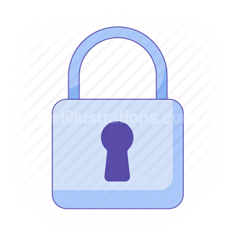 lock, protection, privacy, pin
