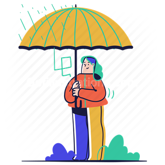 protection, safety, umbrella, rain, insurance