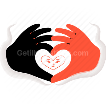hand, gesture, hands, heart, love, romance, romantic
