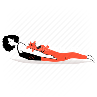 woman, yoga, stretch, stretching, fitness, flexibility, sleep, lay