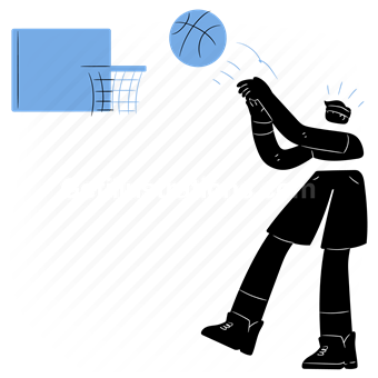 basketball, sport, fitness, activity, hobby, ball, athlete