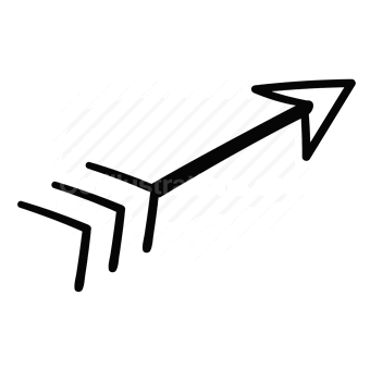 arrow, growth, success, upward trend, Vector illustration