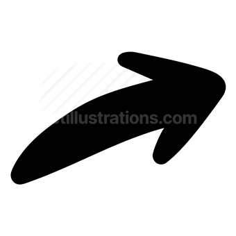right arrow, forward, direction, next, Vector illustration