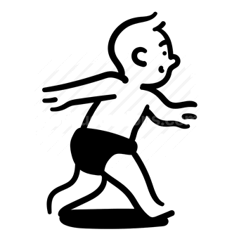 man, running, stick figure, stick man, black and white