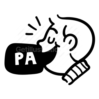 personal assistant, productivity, motivation, encouragement, Vector illustration
