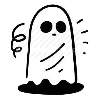 halloween, ghost, spooky, friendly, cute