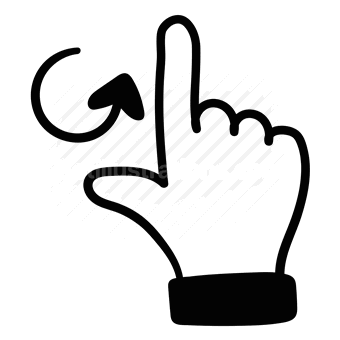 hand, finger, cursor, click, pointer