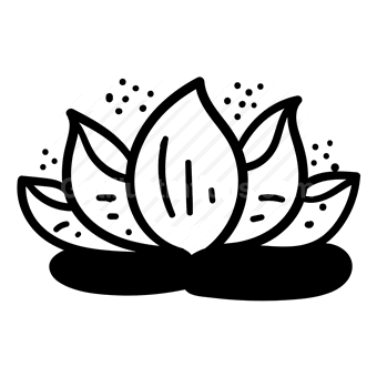 lotus flower, meditation, serenity, wellbeing, Vector illustration
