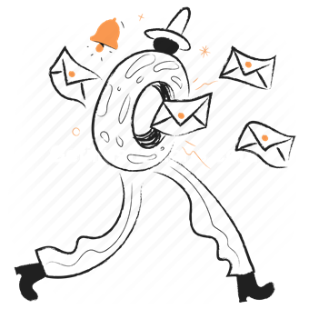 message, envelope, notification, ringtone, ring, bell, email, incoming