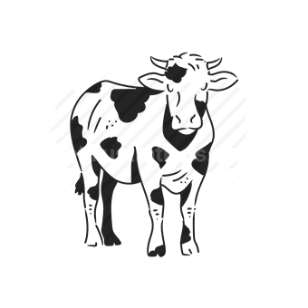 cow, farm animal, dairy, livestock