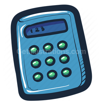 calculator, accounting, math, mathematics, calculate, bank, banking