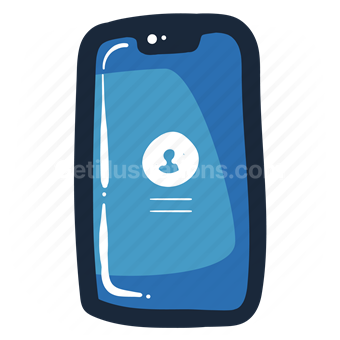 mobile, smartphone, phone, electronic, device, account, login, profile