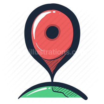 destination, marker, pin, gps, map, navigation