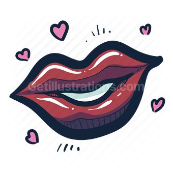 mouth, lips, kiss, kissing, heart, romance, romantic, valentine, date