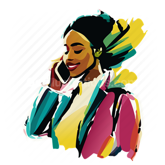 people, woman, person, african, phone, mobile, smartphone, call, talk, telephone