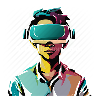 tech, vr, virtual, reality, glasses, goggles, entertainment, media, multimedia, man