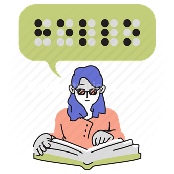 braille, brail, reading, blind, blindness, disability, disabled, book, notebook