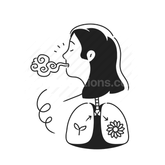 bubble, flowers, girl, whimsical