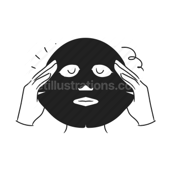 face, eyes, anxiety, stress, black and white