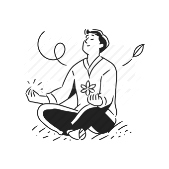 meditation, mindfulness, relaxation, peace, nature