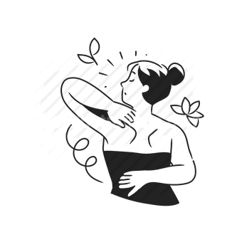 woman, nature, embrace, serenity, meditation