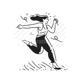 running, action, energy, speed, athlete