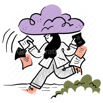 cloud, archive, storage, file, paper, page, document