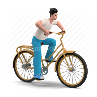 bike, bicycle, transport, travel, exercise, fitness, man, boy