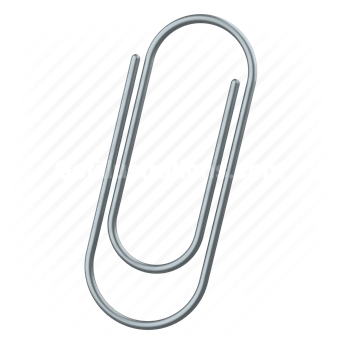 attachment, paperclip, clip, attach, document, stationery