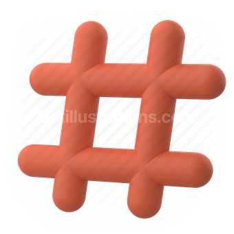 hashtag, number, pound, numerical
