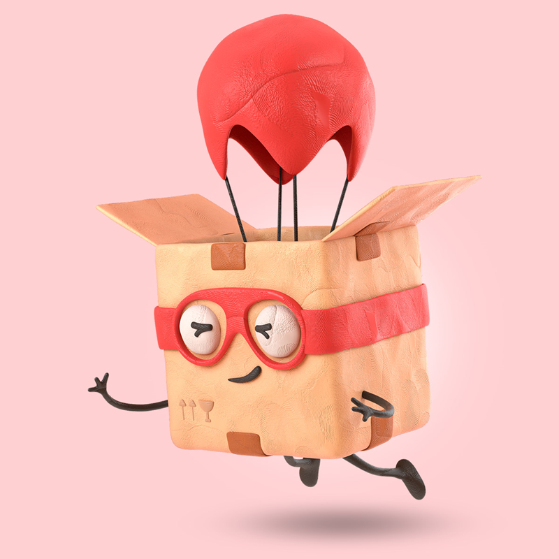 3D Clay Mascot illustrations illustration pack thumbnail