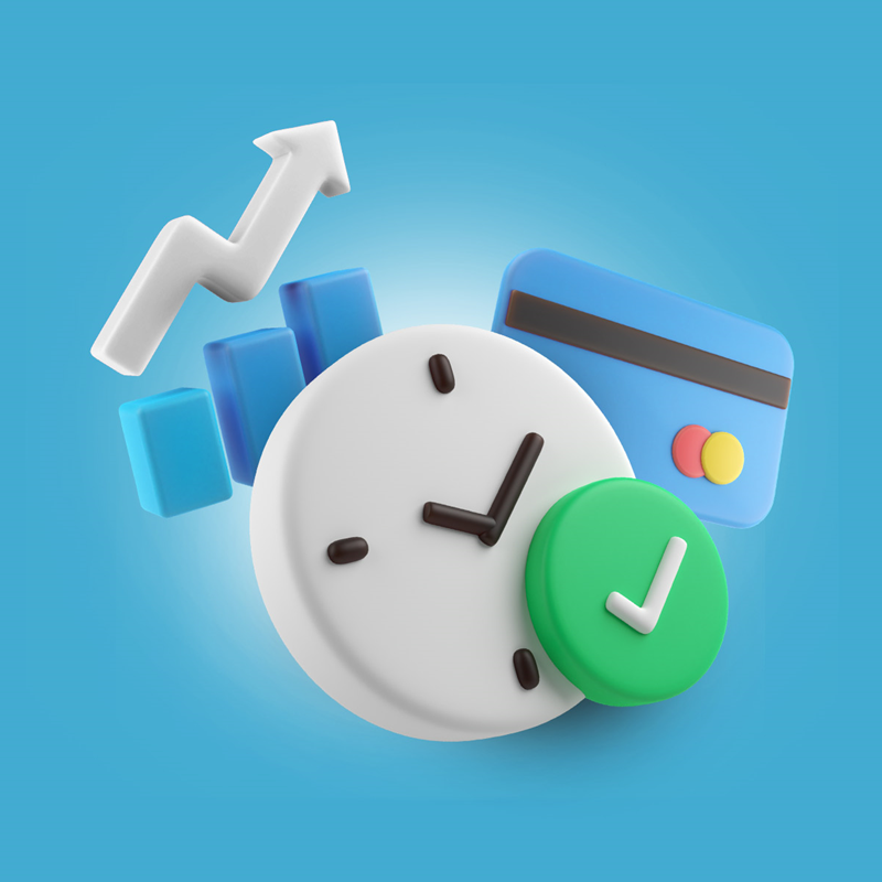 3D Finance Icons image