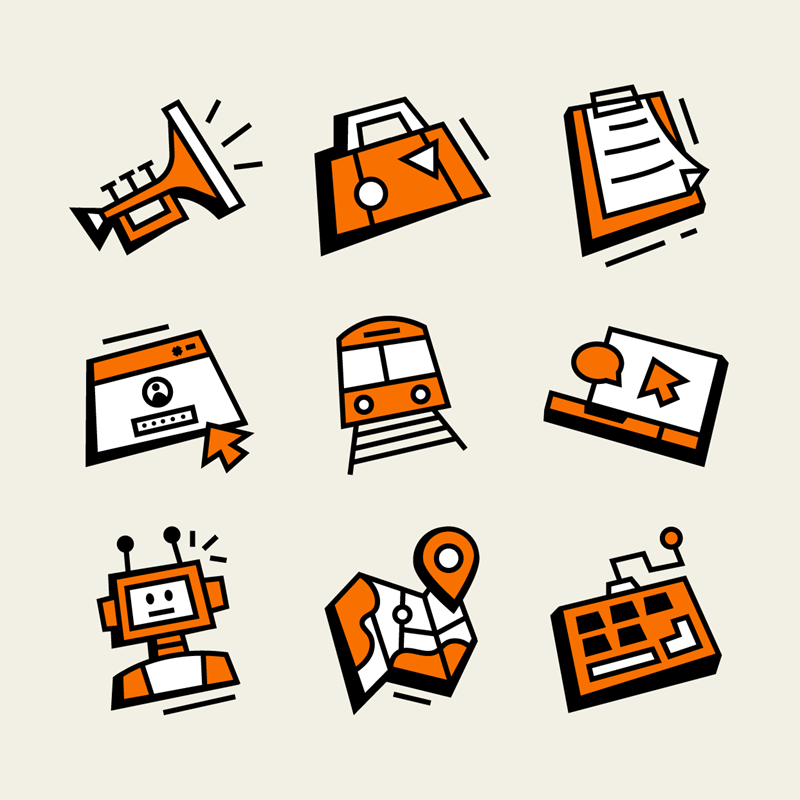 Cubicon Chp2 Icons illustration pack thumbnail