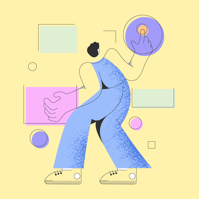 Pastel illustrations