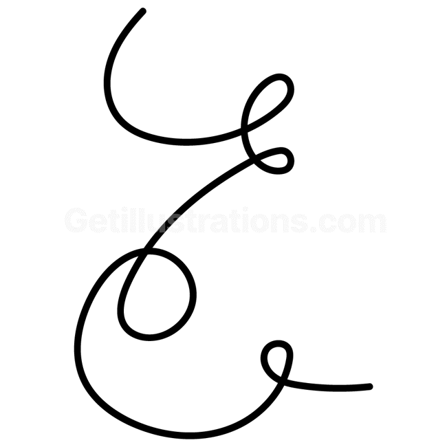 Download doodle, curve, lines #55815 illustration