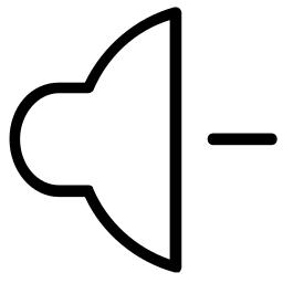 Volume Down Icon