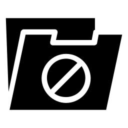Blocked Folder Icon