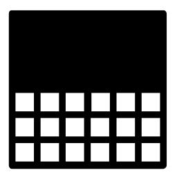 Rectangular Grid Icon