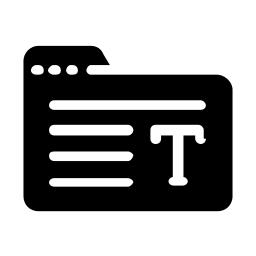 Text Document Folder